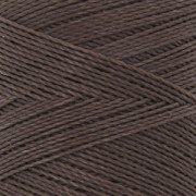 Linhasita wax thread bobbin for micro macramé 0.5 mm Chocolate Brown (583)x335m