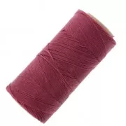 Linhasita waxed thread spool for micro macramé 0.75 mm - Raspberry (235) x228m