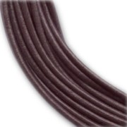 Leather cord 3mm Brown x 1m|raw }}