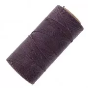 Linhasita waxed thread spool for micro macramé 0.75 mm - Sangria Purple (287) x228m