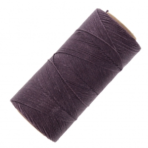 Linhasita waxed thread spool for micro macramé 0.75 mm - Sangria Purple (287) x228m