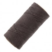 Linhasita waxed thread spool for micro macramé 0.75 mm - Chestnut (207) x228m