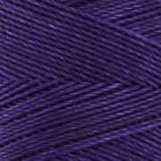 Linhasita waxed thread spool for micro macramé 0.75 mm - Dark Purple (369) x228m