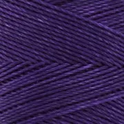 Linhasita waxed thread spool for micro macramé 0.75 mm - Dark Purple (369) x228m