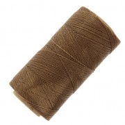Linhasita waxed thread spool for micro macramé 0.75 mm - Wood (21) x228m|raw }}