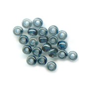 Miyuki Seed beads 11/0 390 - Luster Steel Blue Lined