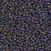 Miyuki Seed beads 11/0 2019 - Metallic Eggplant Iris Mat