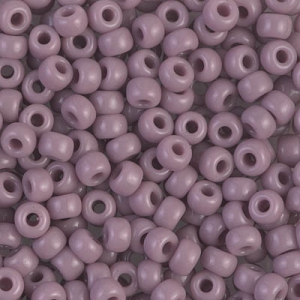 Miyuki Seed beads 8/0 410 - Opaque Mauve