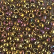 Miyuki Seed beads 8/0 462 - Metallic Gold Iris
