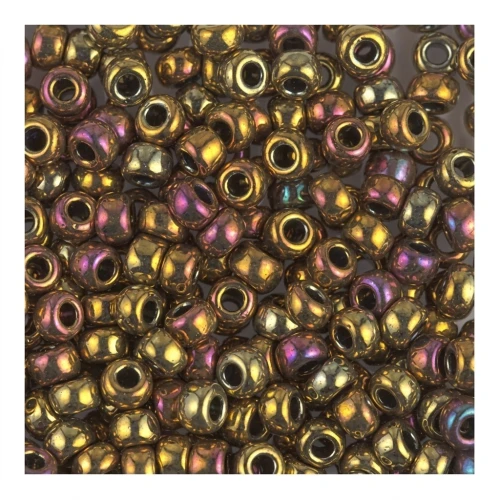 Miyuki 8/0 Seed beads 462 - Gold Iris Metallic x8g