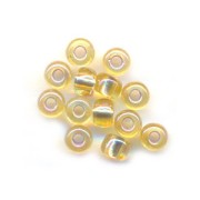 Miyuki Seed beads 8/0 1003- Gold AB Silver Lined