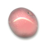 Ceramics bead 15mm Iridescent Pink