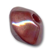 Ceramics bicone 18mm Iridescent Petrol|raw }}