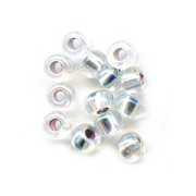 Miyuki Seed beads 8/0 1001- Crystal AB Silver Lined