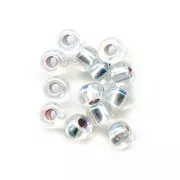 Miyuki Seed beads 8/0 1001- Crystal AB Silver Lined
