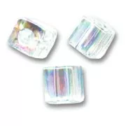 Cubes Miyuki 4mm SB4-250- Crystal AB x10g