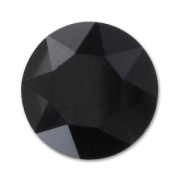 PureCrystal 1088 Round Stone 3mm Jet x20