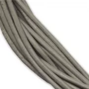 Leather cord 2mm Dark Grey x 2m