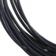 Leather cord 1mm Dark Navy Blue x 3m
