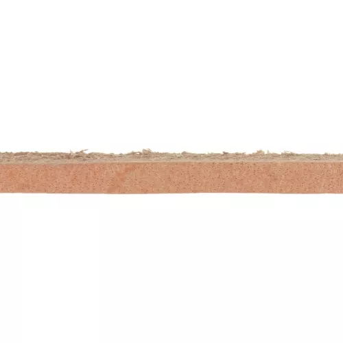 Full grain Leather lace 2,5 mm natural x 1m