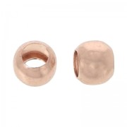 Crimp beads 3 mm Rose Gold tone x100|raw }}