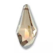 PureCrystal Polygon drop 6015 50 mm Crystal Golden Shadow x1