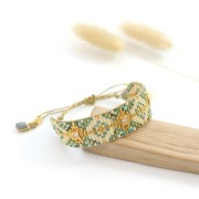 925 Sterling Silver Pendant 7 mm faceted gemstone Gold Plated Labradorite x1