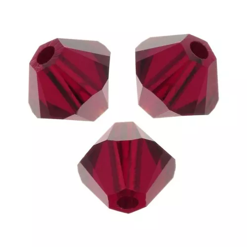 PureCrystal 5328 2.5 mm crystal bicones - Siam x50