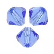 PureCrystal 5328 2.5 mm crystal bicones - Sapphire x50