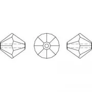 PureCrystal - 5328 Crystal Bicones 2.5mm Sapphire x50