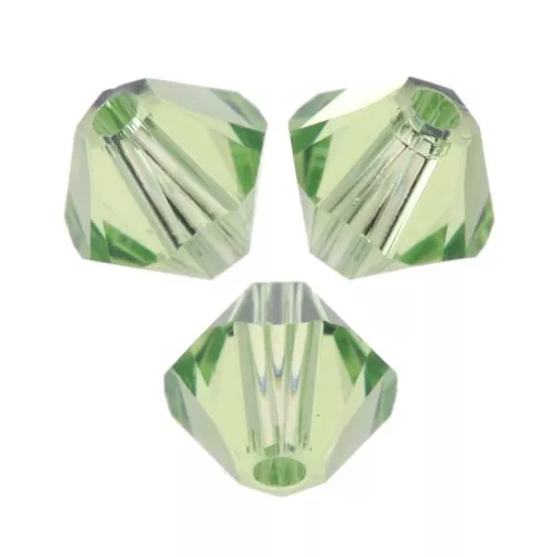 PureCrystal 5328 2.5 mm crystal bicones - Peridot x50
