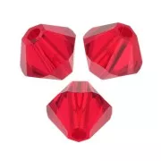 PureCrystal - 5328 Crystal Bicones 2.5mm Light Siam x50