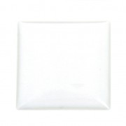 Adhesive epoxy resin square cabochon 20 mm Transparent x1|raw }}