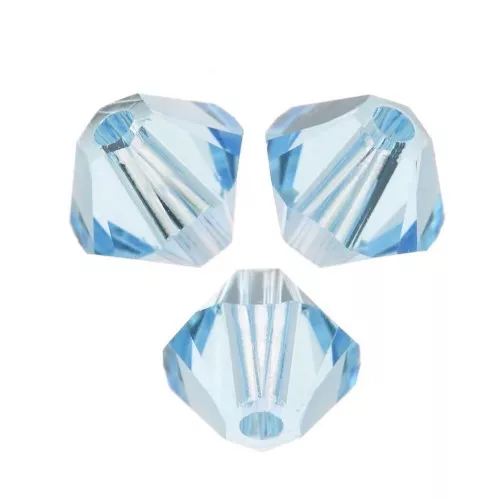 PureCrystal 5328 2.5 mm crystal bicones - Aquamarine x50