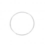 925 Sterling Silver Closed Ring 20 mm x1