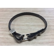 Screw-on rivet clasp 4 mm for a 5 mm lace - fine Gold plated x2