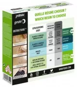 Pébéo Crystal Resin Kit - Transparent and Glossy 300 ml
