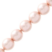 Pearly beads 10mm Light Rose x20|raw }}