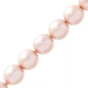 Pearly beads 10mm Light Rose x20
