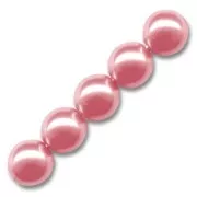 Pearly beads 10mm Antique Rose x20