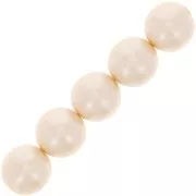 Pearly beads 10mm Cream x20