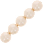 Pearly beads 8mm Cream x25|raw }}