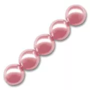 Pearly beads 8mm French Rose x25