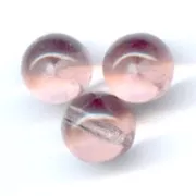 Round beads 8mm Light Amethyst x20