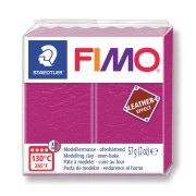 Fimo Polymer Clay leather effect 57gr Purple (n°229)