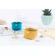 Fimo Polymer Clay leather effect 57gr Saffron Yellow (n°109)