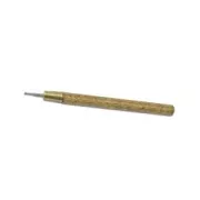 Wire rounding tool - hollow cutter 1.8 mm with wooden handle x1