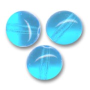 Round beads 8mm Aquamarine x20|raw }}