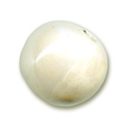 Ceramics bead 12mm Iridescent Cream|raw }}