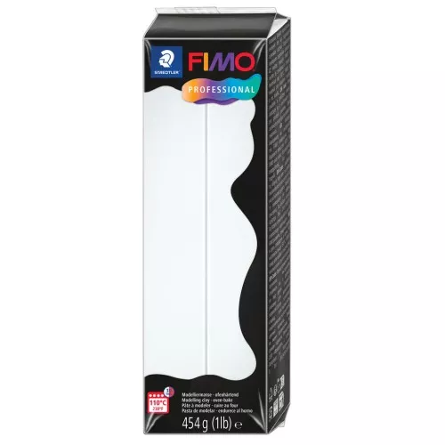 Polymer Clay Fimo Professional 454gr white (n°0) x1